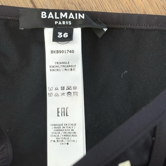 Balmain Logo Print Bikini - Picture 5 of 5